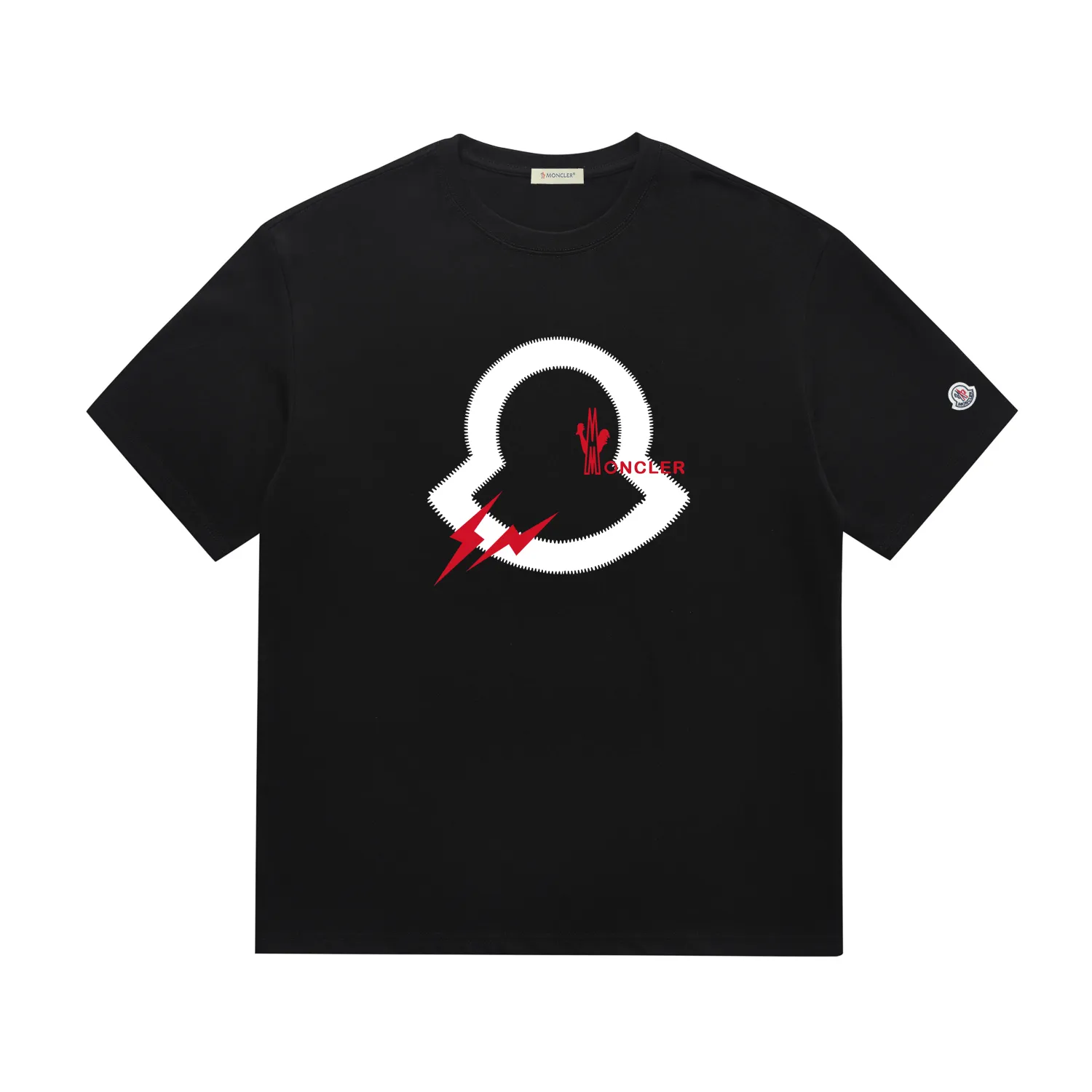 《 Quality》 MONCLER MC Same Style T 2024 New Arrival 260 Versatile ：Black White Sizes： S M L XL XXL